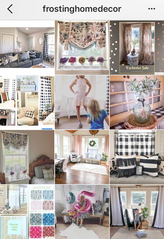 social media marketing-instagram-frostinghomedecor